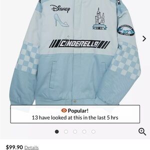 Disney Enchanted Wheels Light Blue Jacket